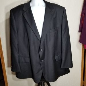Suit Jacket - Black with stripes - 52R